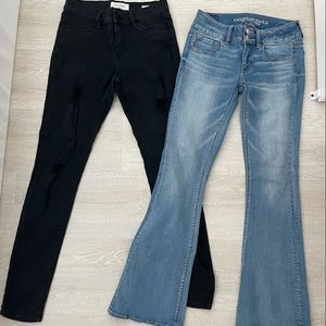 Size 0/25 Jeans Bundle! American Eagle and Pacsun